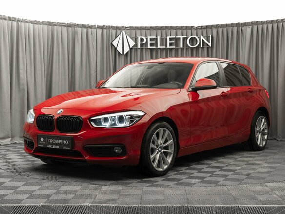 2017 BMW 1 серии 118i II (F20/F21) Рестайлинг, красный