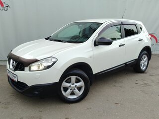 2013 Nissan Qashqai I Рестайлинг, белый, 1149000 рублей, вид 2