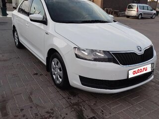 2019 Skoda Rapid I Рестайлинг, белый, 1040000 рублей, вид 4