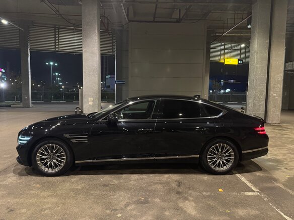 2021 Genesis G80 II, чёрный, 4299000 рублей - вид 13