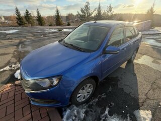2022 Lada (ВАЗ) Granta I Рестайлинг, синий, 879000 рублей, вид 1