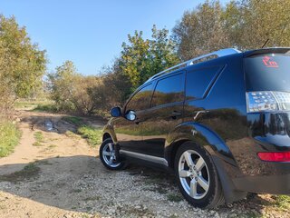 2007 Mitsubishi Outlander II, чёрный, 1250000 рублей, вид 5
