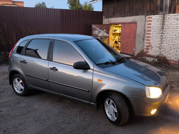 2008 Lada (ВАЗ) Kalina I, серый - вид 17