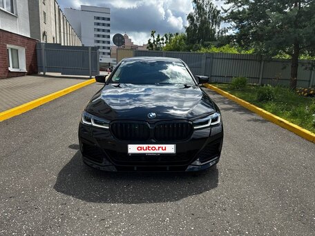 2019 BMW 5 серии 518d VII (G30/G31/G38), чёрный, 2520000 рублей, вид 2