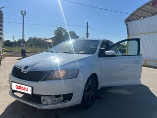 2018 Skoda Rapid I Рестайлинг, белый, 700000 рублей, вид 2