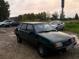 2001 Lada (ВАЗ) 21099, зелёный, 100000 рублей, вид 2