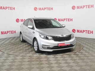 2016 Kia Rio III Рестайлинг, серебристый, 1054000 рублей, вид 3