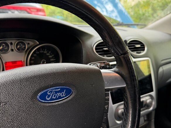 2008 Ford Focus II Рестайлинг, голубой, 445000 рублей - вид 7