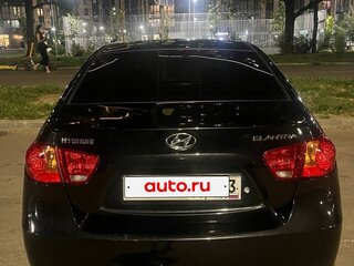 2008 Hyundai Elantra IV (HD), чёрный, 520000 рублей, вид 4