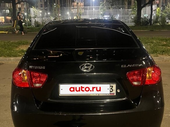 2008 Hyundai Elantra IV (HD), чёрный, 520000 рублей - вид 3