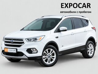 2016 Ford Kuga II Рестайлинг, белый, 1320000 рублей, вид 1
