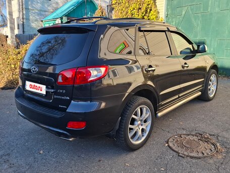 2006 Hyundai Santa Fe II, чёрный, вид 5