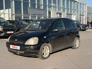 2001 Toyota Vitz I (P10), чёрный, 295000 рублей, вид 1