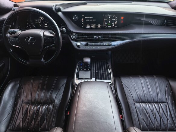 2018 Lexus LS 350 V, чёрный - вид 5