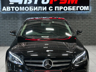2015 Mercedes-Benz C-Класс 180 IV (W205), чёрный, 1847000 рублей, вид 2