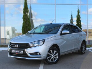 2021 Lada (ВАЗ) Vesta I, серебристый, 990000 рублей, вид 1