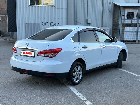 2014 Nissan Almera III (G15), белый - вид 3