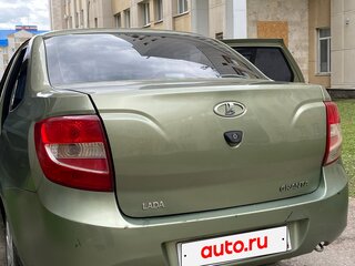 2013 Lada (ВАЗ) Granta I, зелёный, 330000 рублей, вид 3
