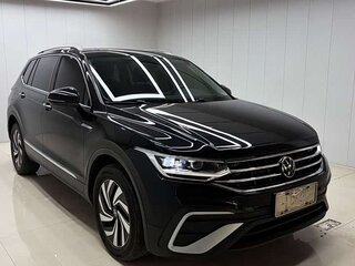 2023 Volkswagen Tiguan Allspace II Рестайлинг, чёрный, 2540000 рублей, вид 3