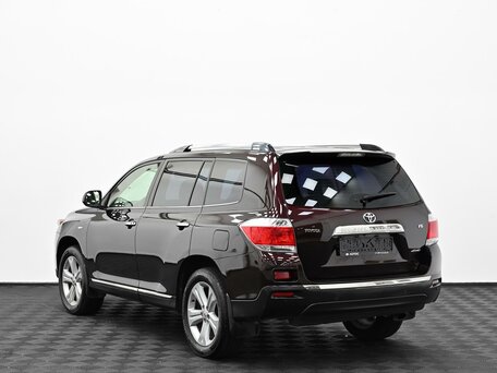 2012 Toyota Highlander II (XU40) Рестайлинг, пурпурный, 2049000 рублей, вид 4