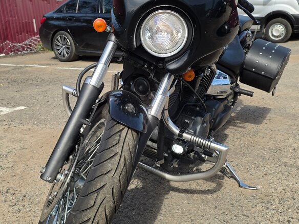 2005 Yamaha XVS1100, чёрный, 600000 рублей - вид 1