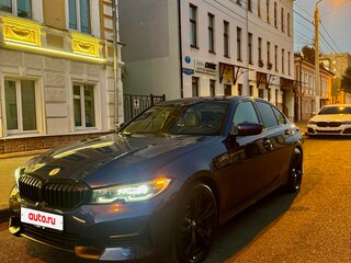2020 BMW 3 серии 330i xDrive VII (G2x), синий, 3400000 рублей, вид 4