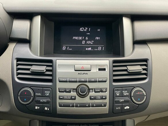 2009 Acura RDX I Рестайлинг, белый, 1090000 рублей - вид 6