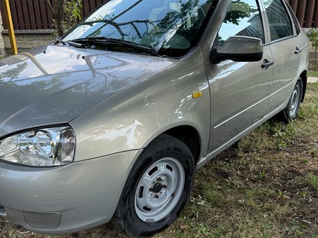 2006 Lada (ВАЗ) Kalina I, бежевый, 265000 рублей, вид 1