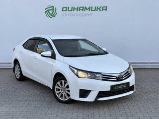 2013 Toyota Corolla XI (E160, E170, E180), белый, 895000 рублей, вид 3