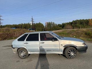 2004 Lada (ВАЗ) 2114, серебристый, 90000 рублей, вид 4