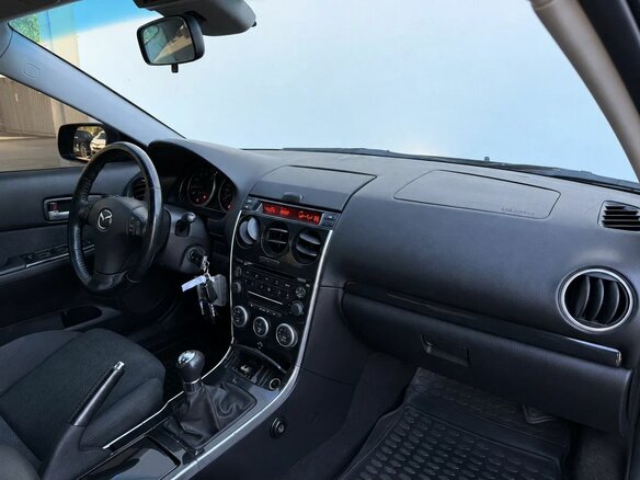 2007 Mazda 6 I (GG) Рестайлинг, синий, 395000 рублей - вид 9
