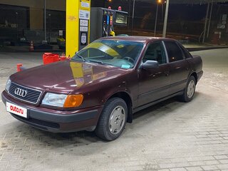 1992 Audi 100 IV (C4), красный, 445000 рублей, вид 1
