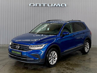2021 Volkswagen Tiguan II Рестайлинг, синий, 2797000 рублей, вид 1