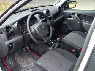 2014 Lada (ВАЗ) Granta I, белый, 369000 рублей, вид 4