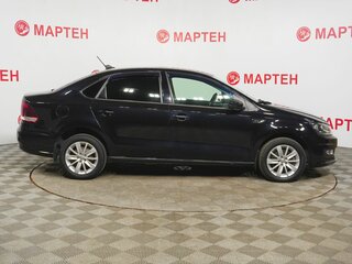 2019 Volkswagen Polo V Рестайлинг, чёрный, 1295000 рублей, вид 4