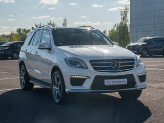 2012 Mercedes-Benz M-Класс AMG 63 AMG III (W166), белый, 3000000 рублей, вид 3
