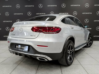 2021 Mercedes-Benz GLC Coupe 300 I (C253) Рестайлинг, серебристый, 5250000 рублей, вид 5