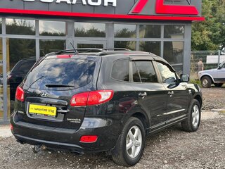 2007 Hyundai Santa Fe II, чёрный, 899000 рублей, вид 3