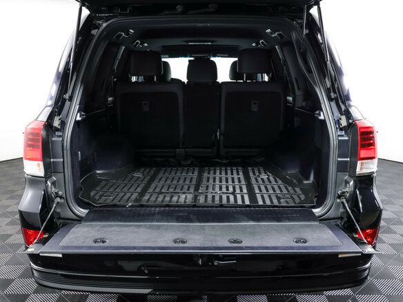 2019 Toyota Land Cruiser 200 Series Рестайлинг 2, чёрный - вид 8