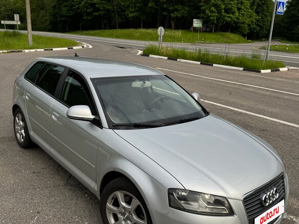 2010 Audi A3 II (8P) Рестайлинг 2, серебристый, 900000 рублей - вид 1