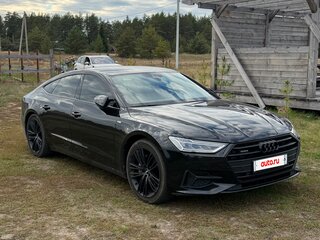 2020 Audi A7 45 TFSI II (4K), чёрный, 4650000 рублей, вид 1