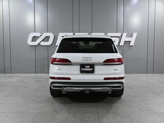 2020 Audi Q7 55 TFSI II (4M) Рестайлинг, белый, 5490000 рублей, вид 4