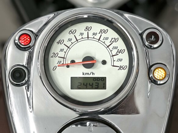 1998 Honda Shadow 750, коричневый, 425000 рублей - вид 8