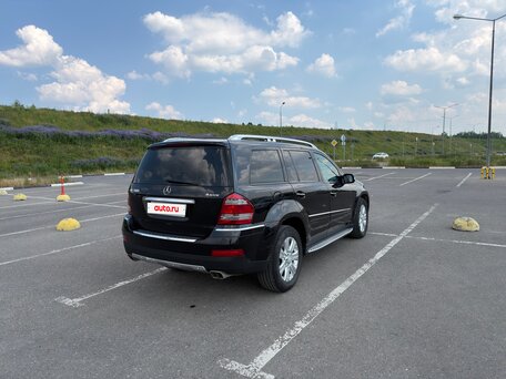 2008 Mercedes-Benz GL-Класс 500 I (X164), чёрный, 1350000 рублей, вид 3