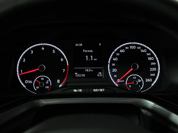 2021 Volkswagen Polo VI, синий, 1490900 рублей - вид 11