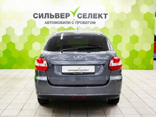 2017 Lada (ВАЗ) Granta I, серый, 500000 рублей, вид 4