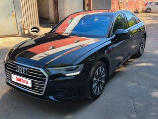 2019 Audi A6 45 TFSI V (C8), чёрный, 3400000 рублей, вид 2