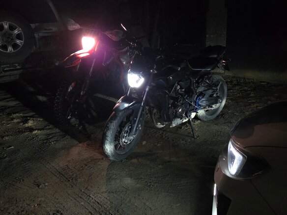 2017 Yamaha MT-07 (FZ-07), чёрный, 775000 рублей