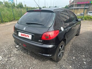 2006 Peugeot 206, чёрный, 345000 рублей, вид 3