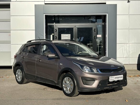 2018 Kia Rio X-Line IV, коричневый, 1149000 рублей - вид 2